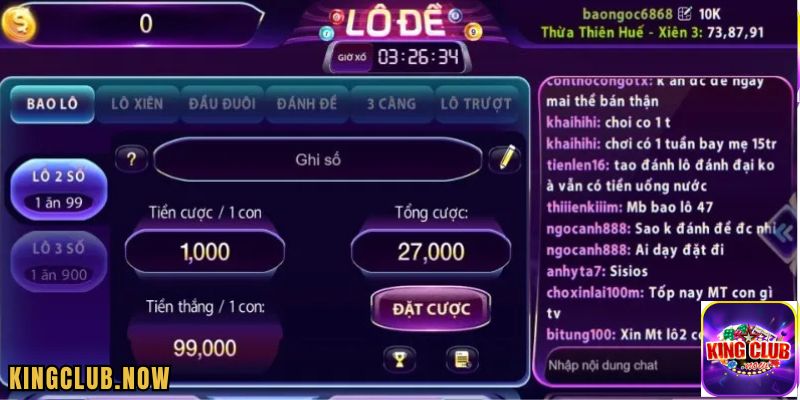 Tổng hợp những kinh nghiệm đánh đề online cực chuẩn tại KingClub
